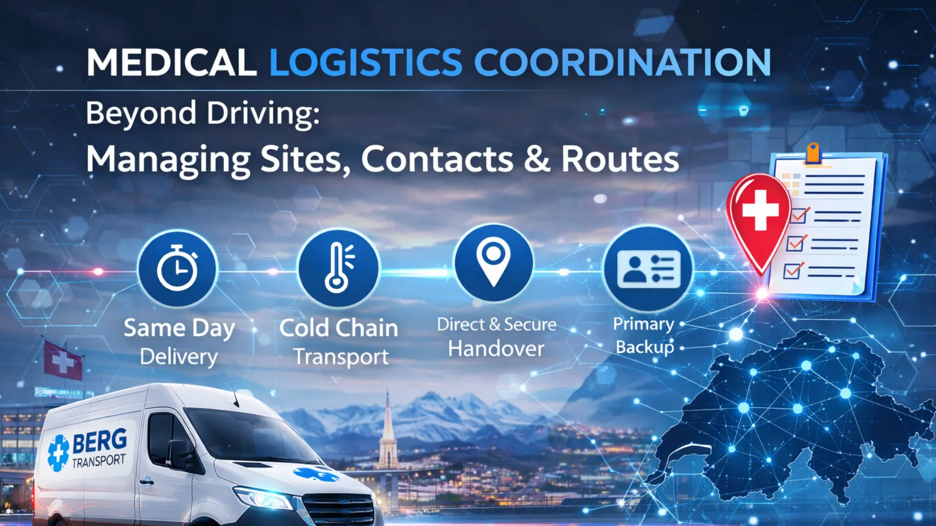 Medizinische Logistikkoordination: Operatives Management, das wirklich entlastet