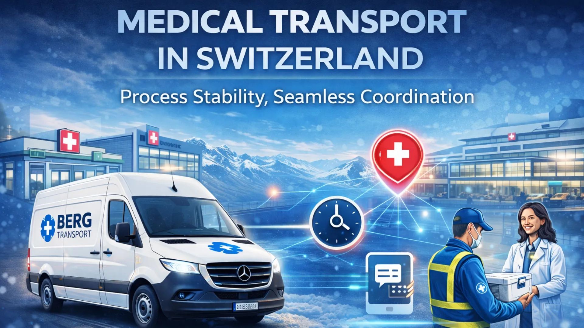 Medizinischer Transport in der Schweiz: Anforderungen und Praxis
