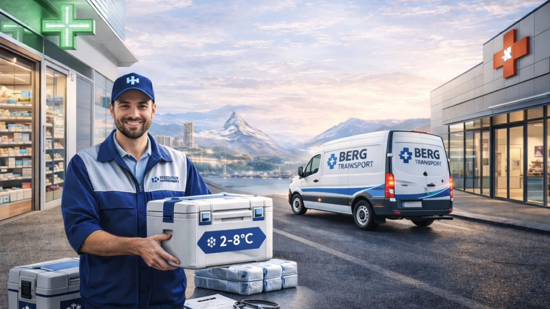 Regelmässige Liefer- & Abholdienste für Apotheken, Labore und Kliniken