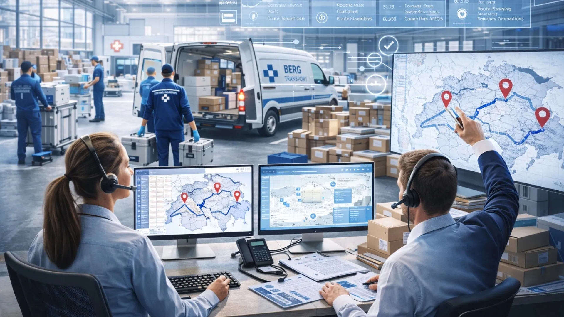 Medizinische Logistikkoordination & Operatives Management