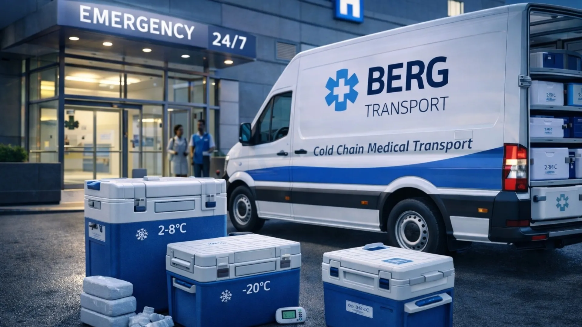 Kühlketten-Medizintransport Service